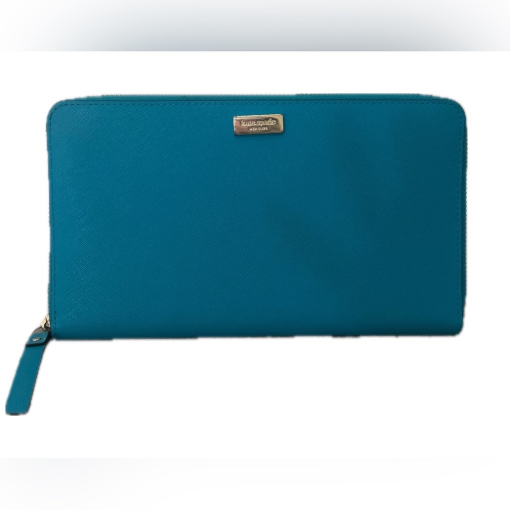 Kate Spade Large Teal Wallet